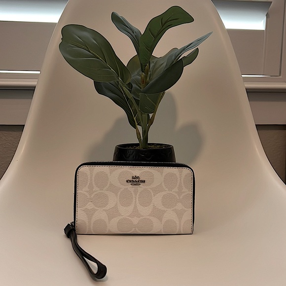 Coach Handbags - Coach F57468 Signature Phone Wristlet